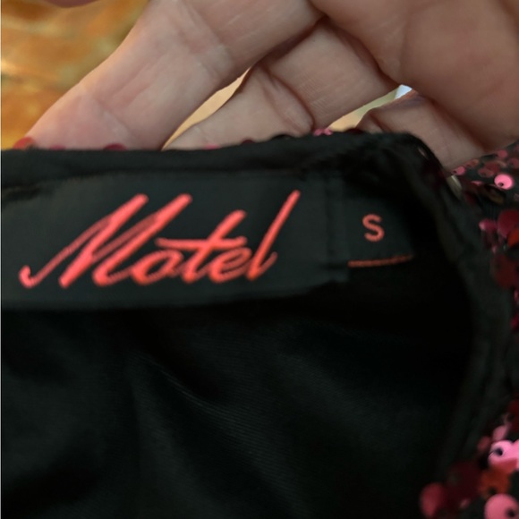 NWT by Motel Sequined Dress Size Small New With Tags - Picture 3 of 8